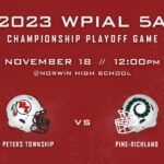 2023 WPIAL 5A Championship Playoff Game